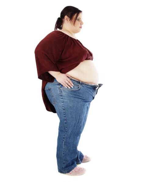 Fed pige ønsker at tabe sig hurtigt